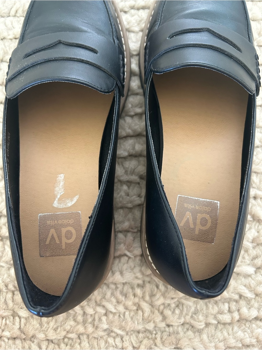 DV by Dolce Vita Catalina black loafers Size 8 - Picture 6 of 10